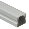 Recessed Aluminium Profile Without Wings | 15mm Depth | 17mm Width