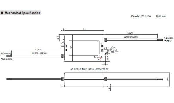 Meanwell Driver | APV Series |Output: 12V/ 24V DC | Class 2 | IP42 - Image 2