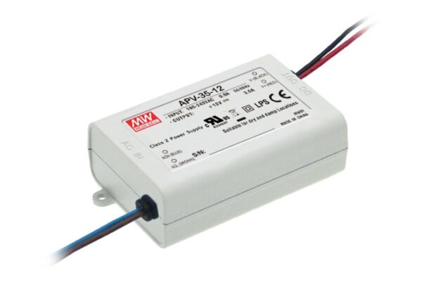 Meanwell Driver | APV Series |Output: 12V/ 24V DC | Class 2 | IP42