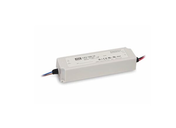 Meanwell Driver LPV-100 Series 12V/24V Class 2 IP67