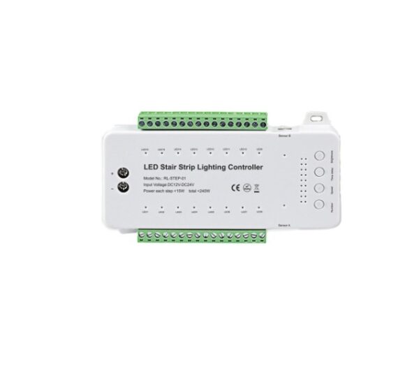 PIR Sensor Stair Light Controller | 16 Steps | 12-24 Vdc | 1A/Step